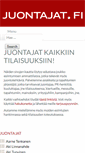 Mobile Screenshot of juontajat.fi